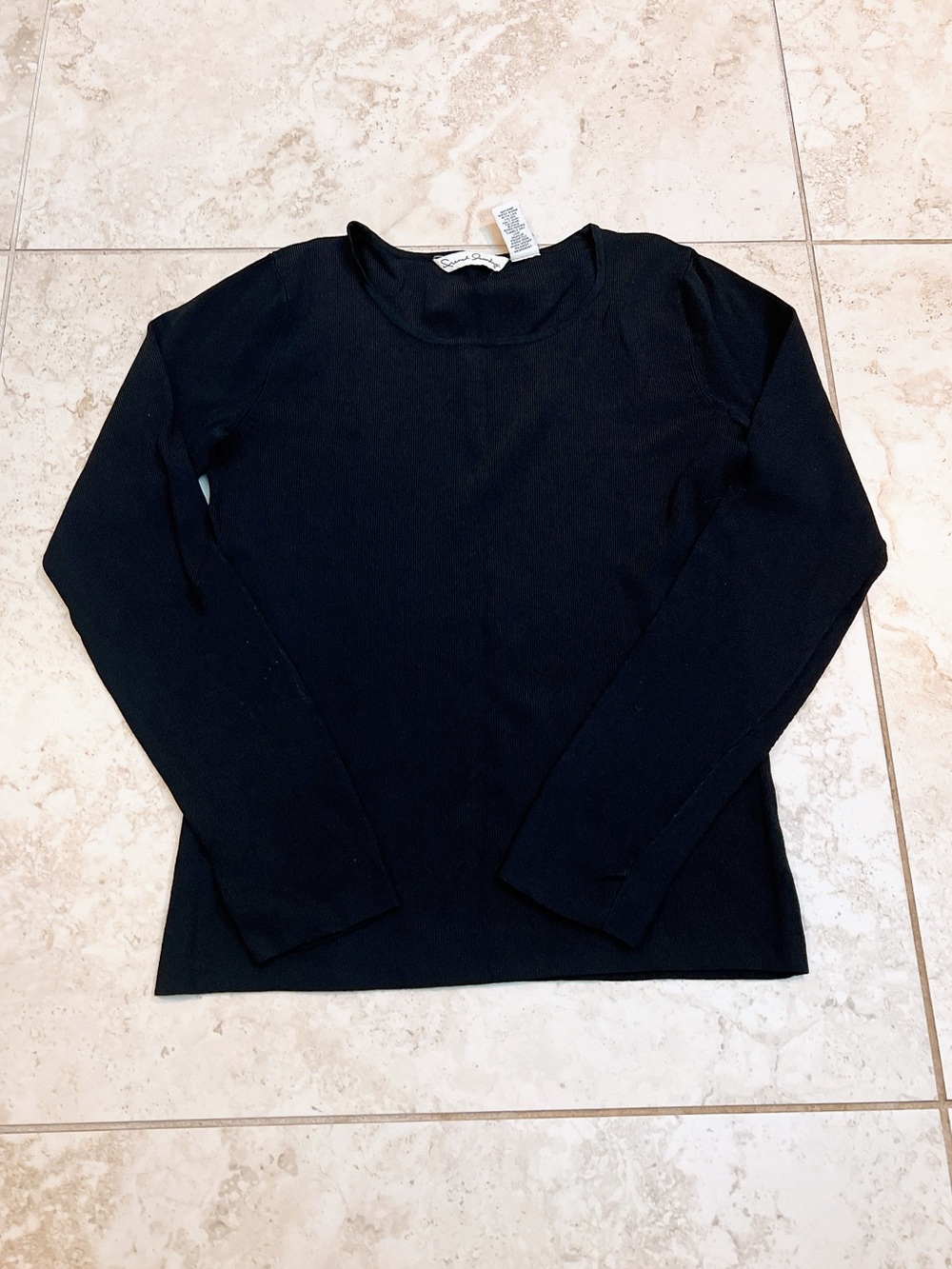 Free- Ribbed top